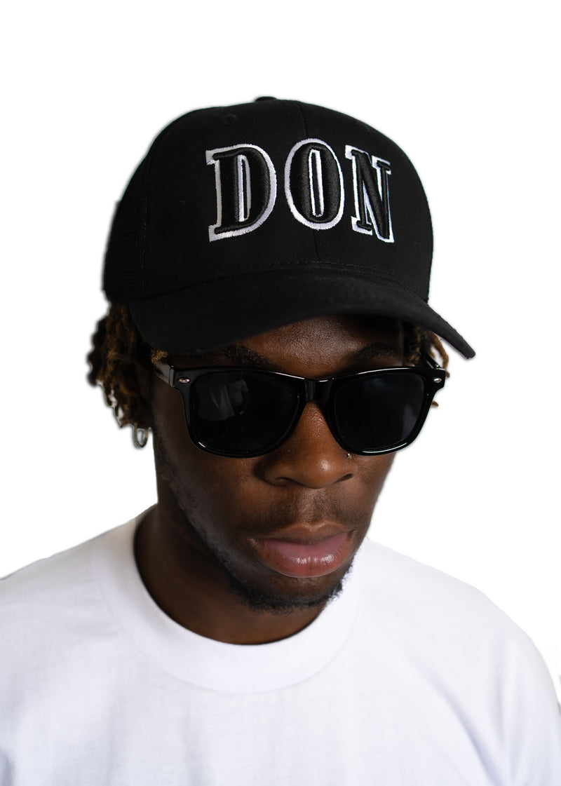 Black DON Trucker Hat